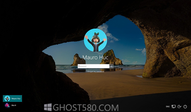 Windows 10 Fall Creators下重置锁定屏幕密码的方法